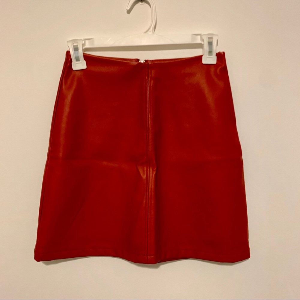 Primark UK Leather Mini Skirt New
